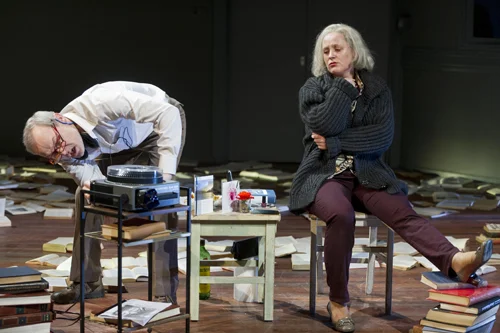 Marcel Hensema en Carola Arons in 'De Muurspecht' van Willem de Vlam